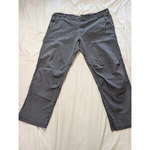 Cabela’s Men’s Cargo Pants W46 L32 Gray Outdoor Utility Workwear Cotton Blend